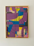 abstract landscape nr. 22 – 50 x 70 cm – Malerei